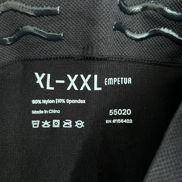 Empetua High-Waisted Shaper Short Sz XL/XXL Black New With Tags - Picture 7 of 9